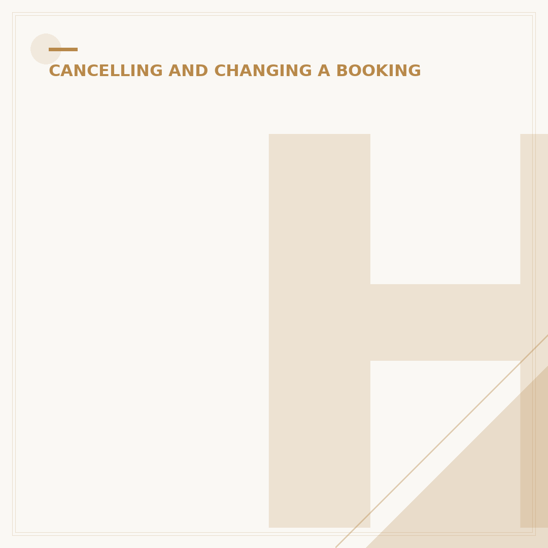 How to Cancel Hotel Without Getting Charged