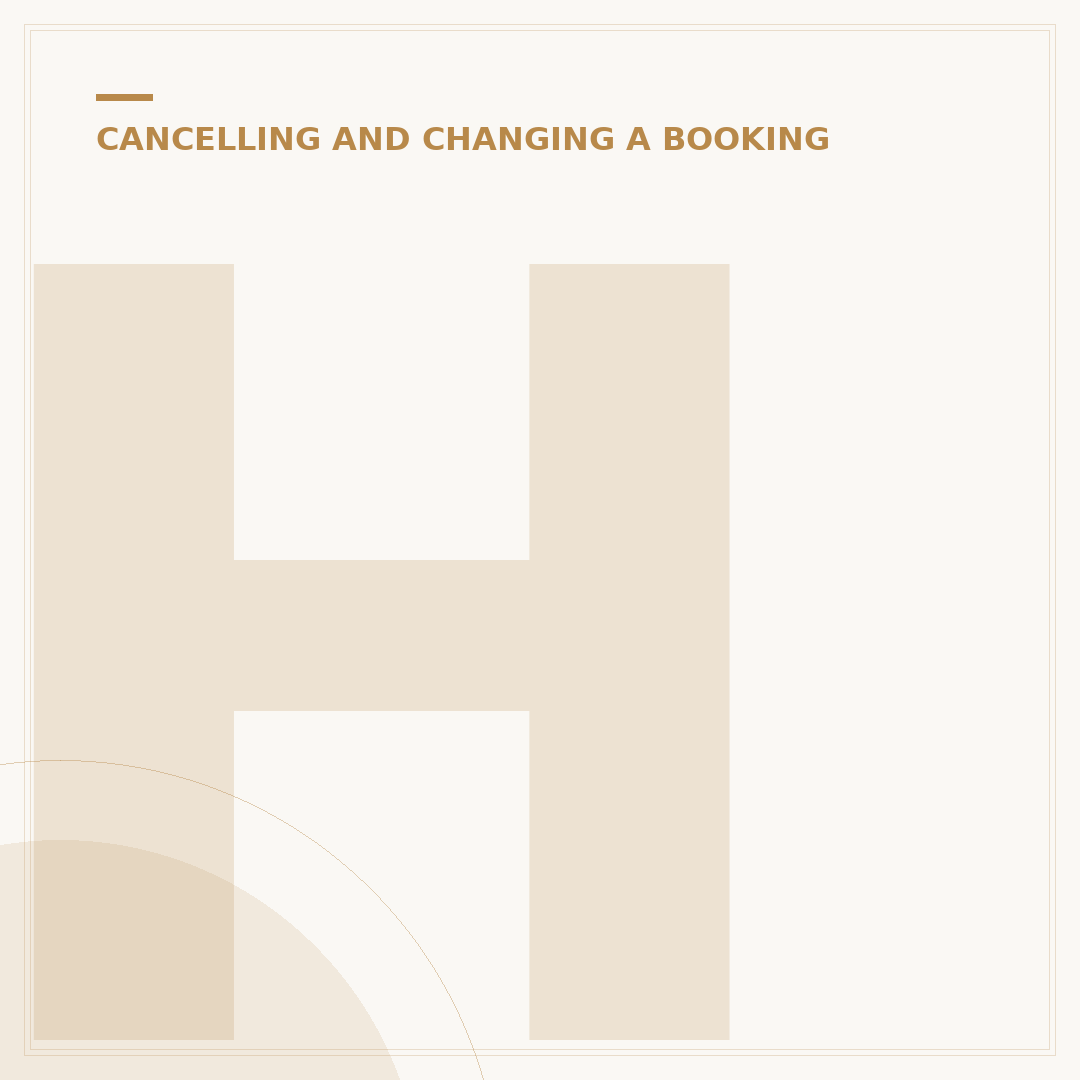 How to Cancel Hotel Reservations Without Penalty