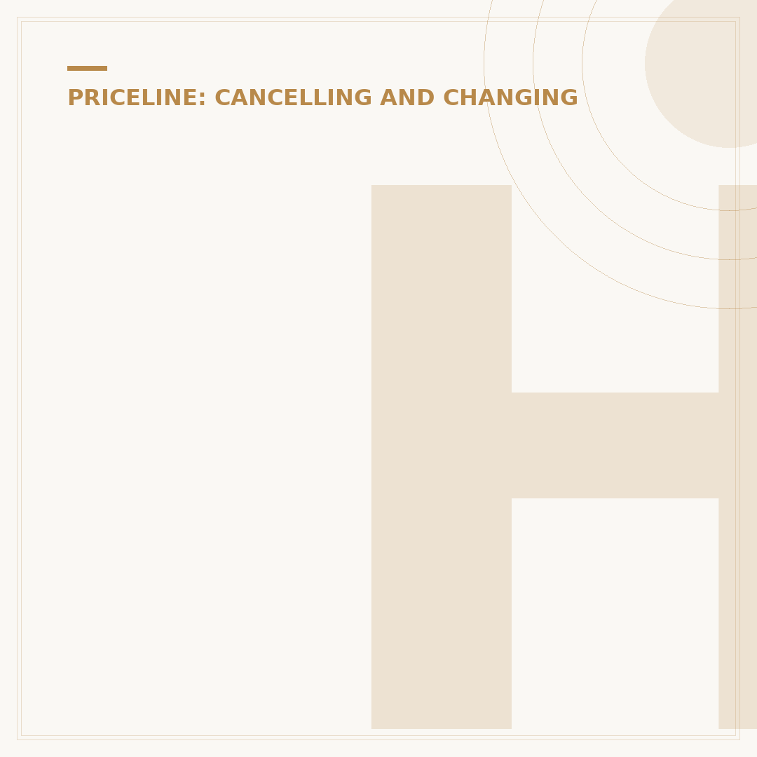 How to Cancel a Priceline Hotel Reservation