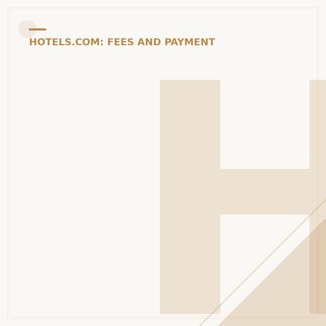 How to Change Payment Method on Hotels.com