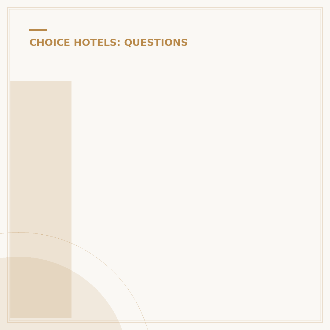 Is Choice Hotels Reliable? A Traveler's Perspective