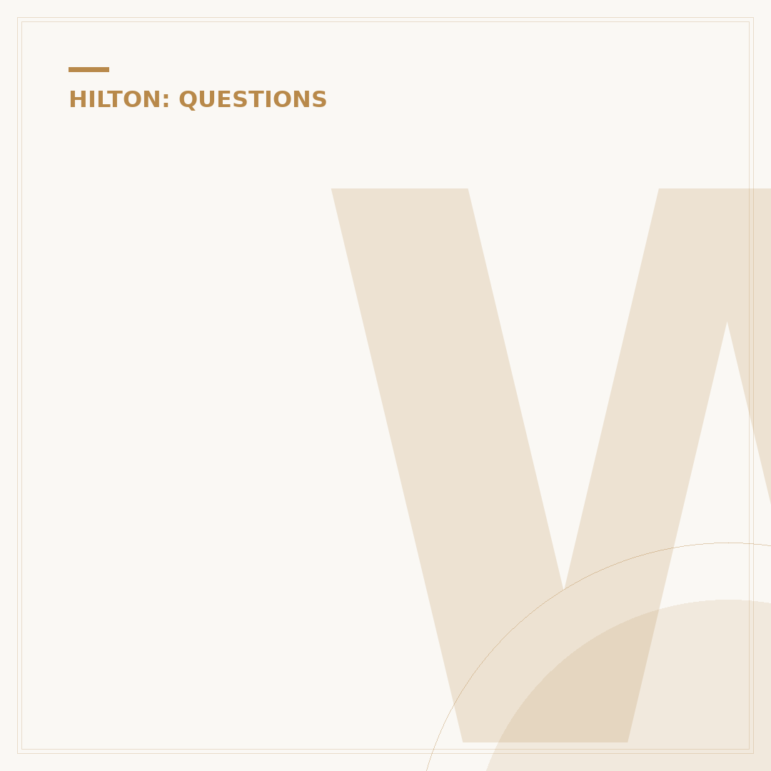 What Are the Different Hilton Hotels Brands?