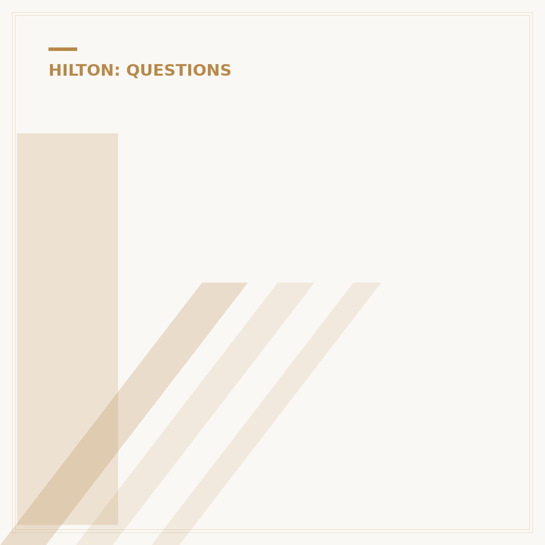 Is Embassy a Hilton Hotel?
