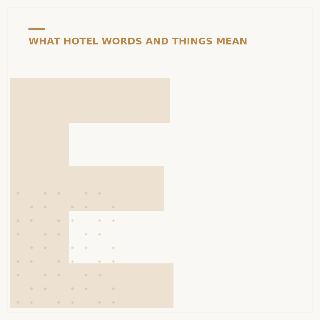 Exterior Corridor Hotel Rooms: What They Mean