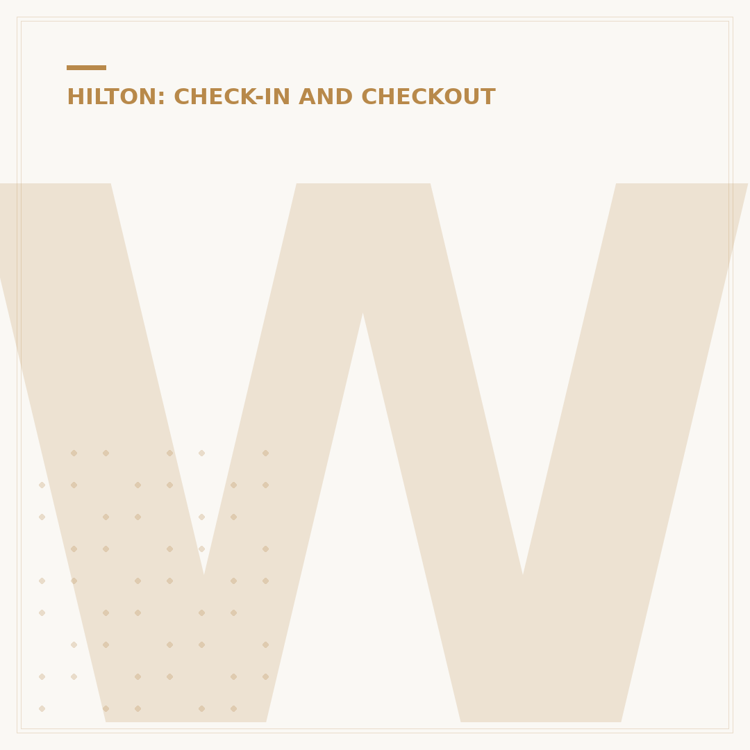 When is Hampton Inn Check Out Time?