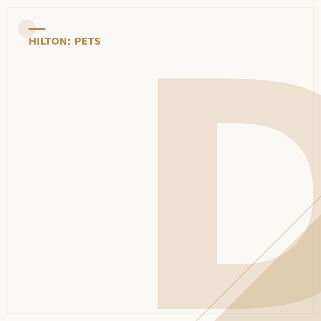 Does Hampton Inn Charge for Pets? Understanding Pet Fees