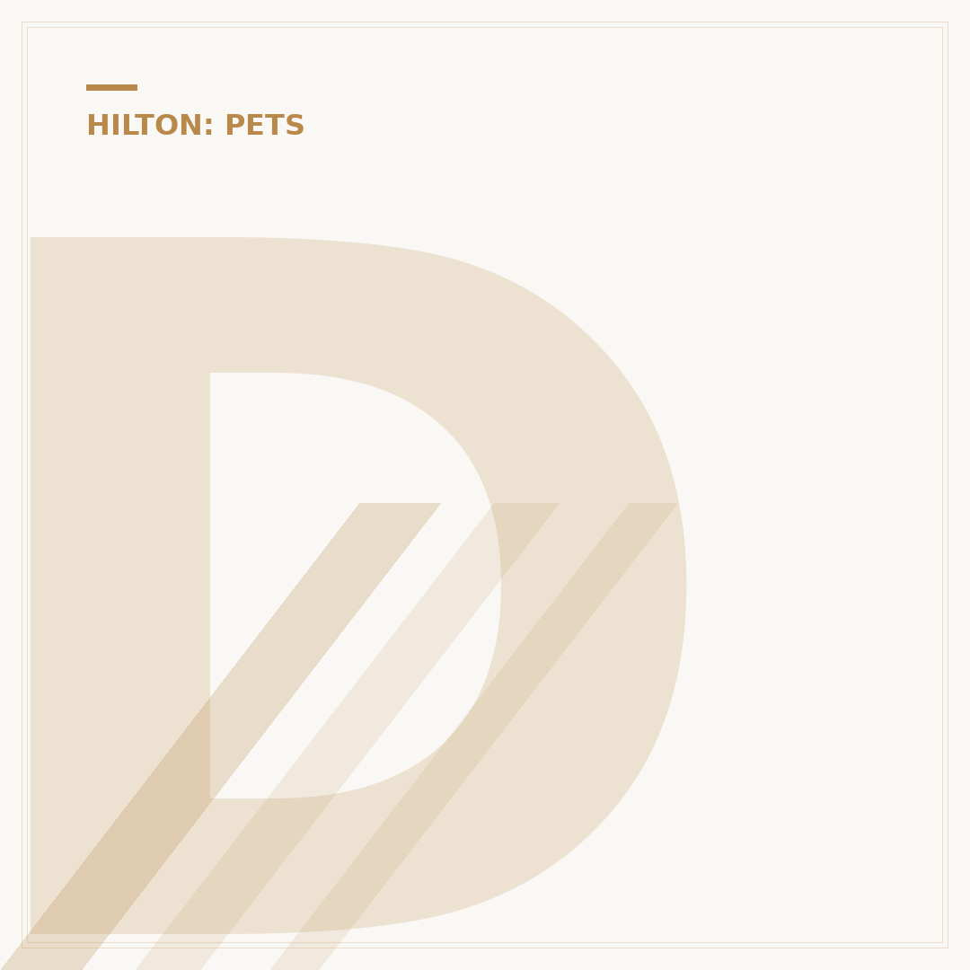 Does Hampton Inn Allow Pets?