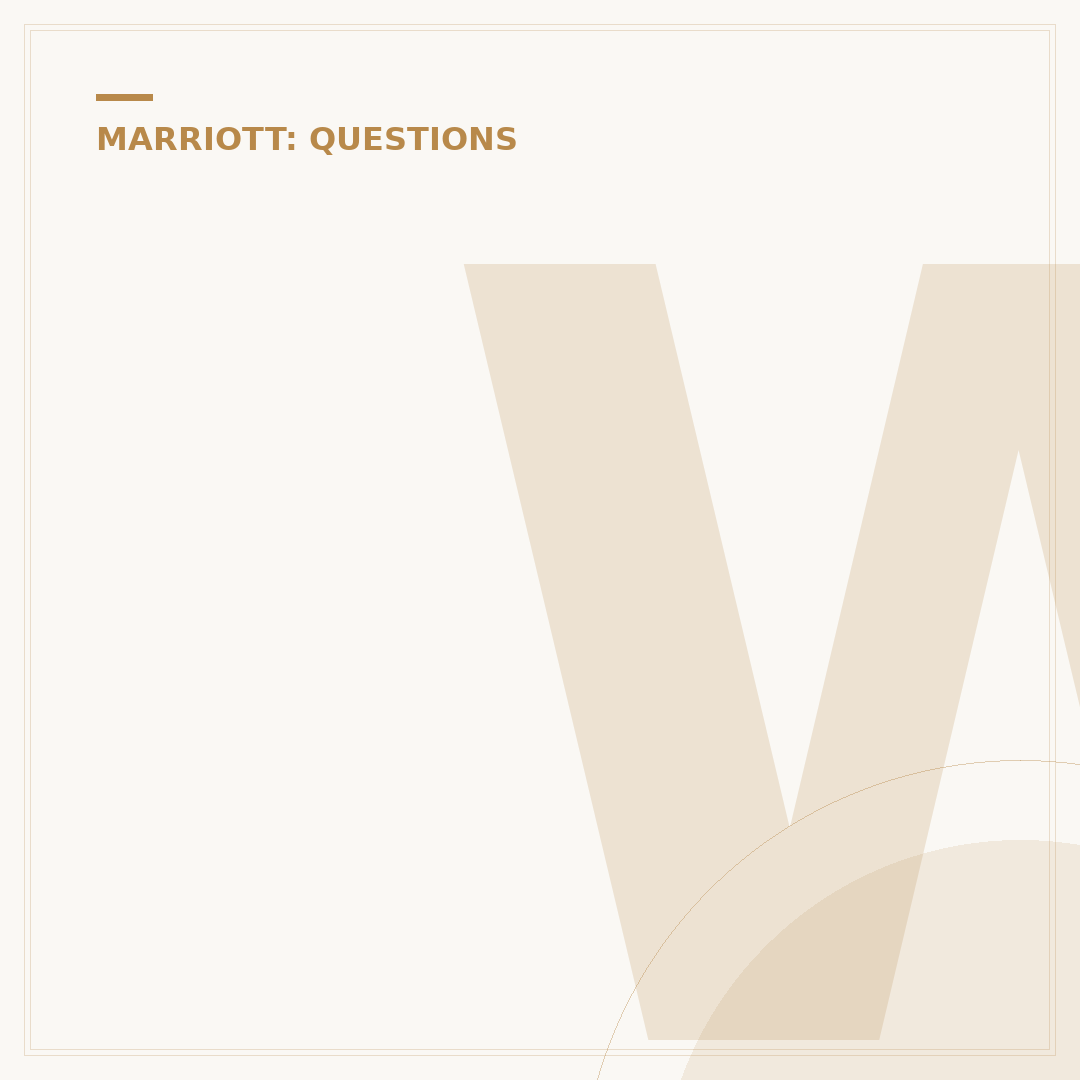 What Is the Highest Level Marriott Hotel?