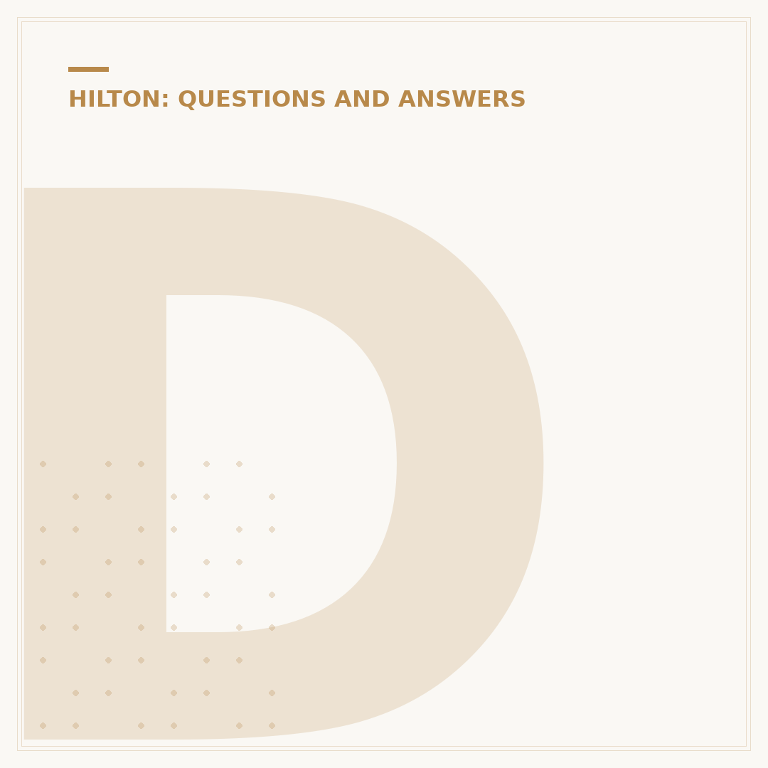 Does Hilton Offer Extended Stay Hotels?