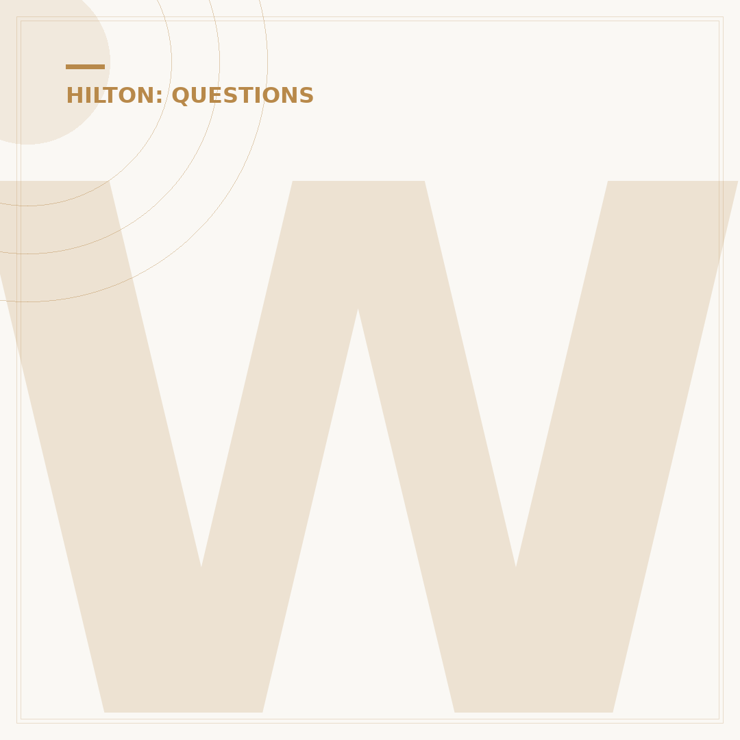 What Pillows Are Used at Hilton Hotels?