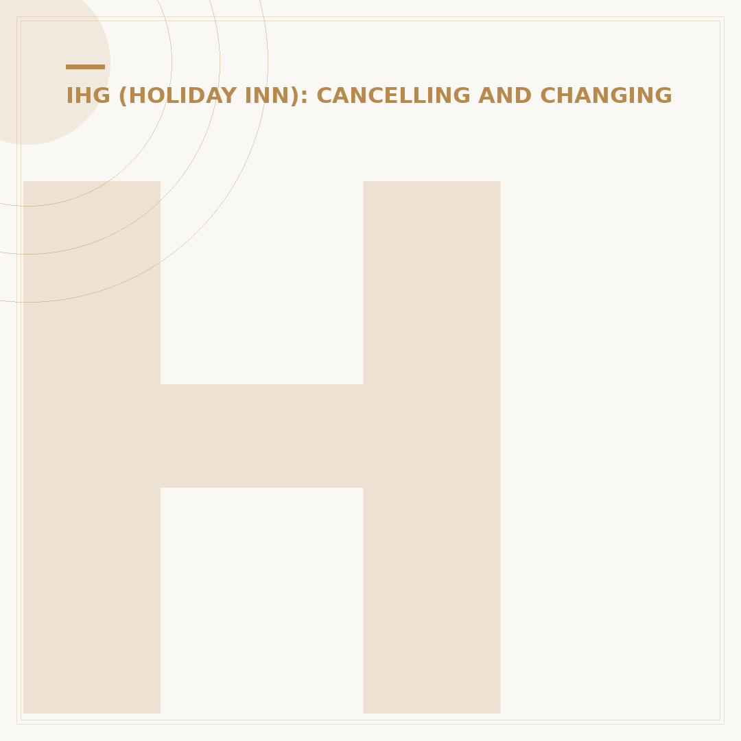 Holiday Inn Express Cancellation Policy Explained