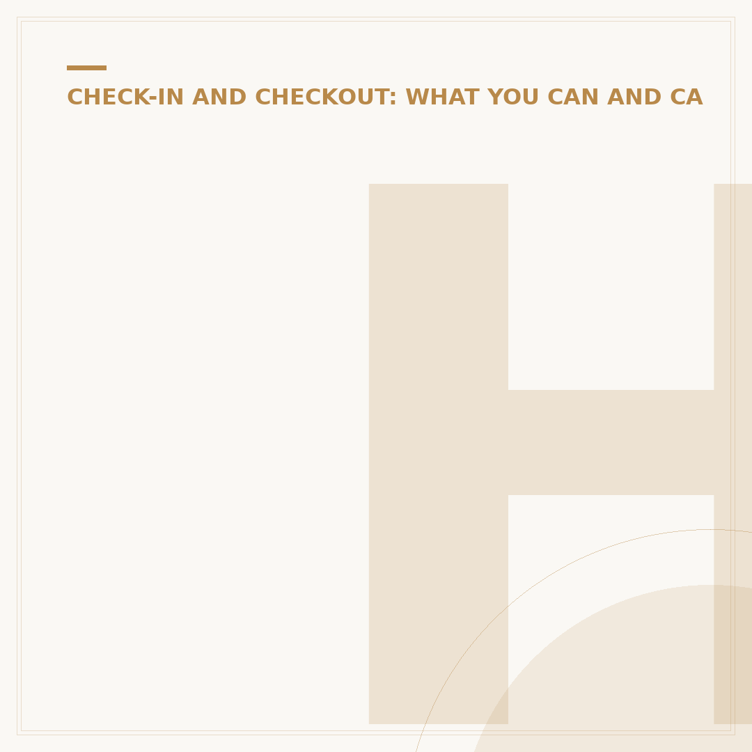 Hotel Check-Out Times: Can You Leave Before 11 AM?