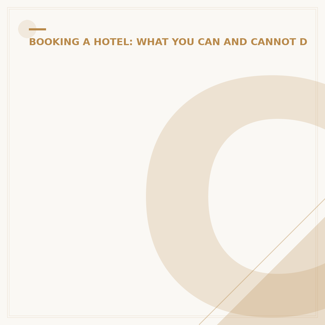Can You Stay at a Hotel for a Day? Yes, Here's How