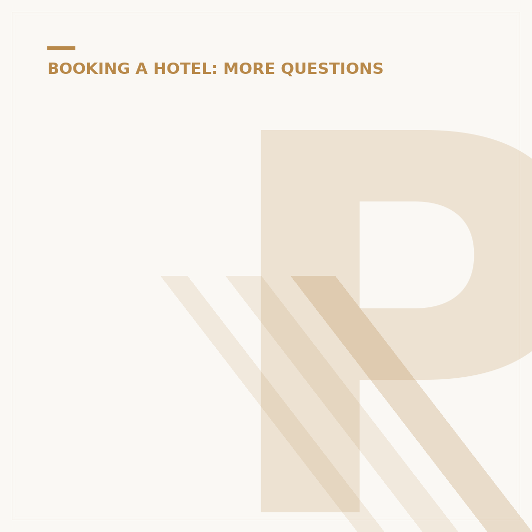 Person Who Makes Reservations at a Hotel