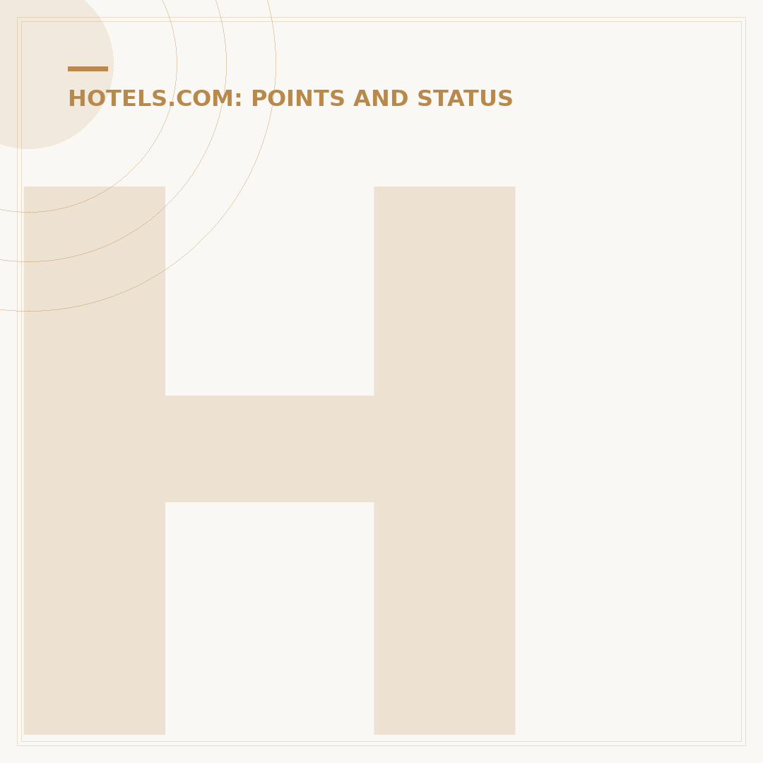 Hotels.com: How to Redeem Your Free Night Reward