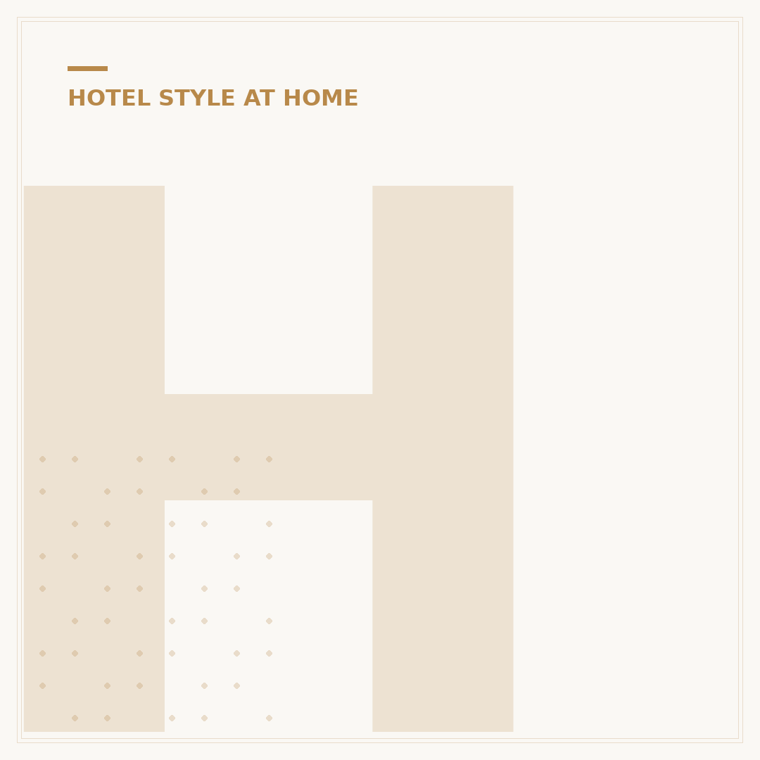How to Make Your House Look Like a Hotel
