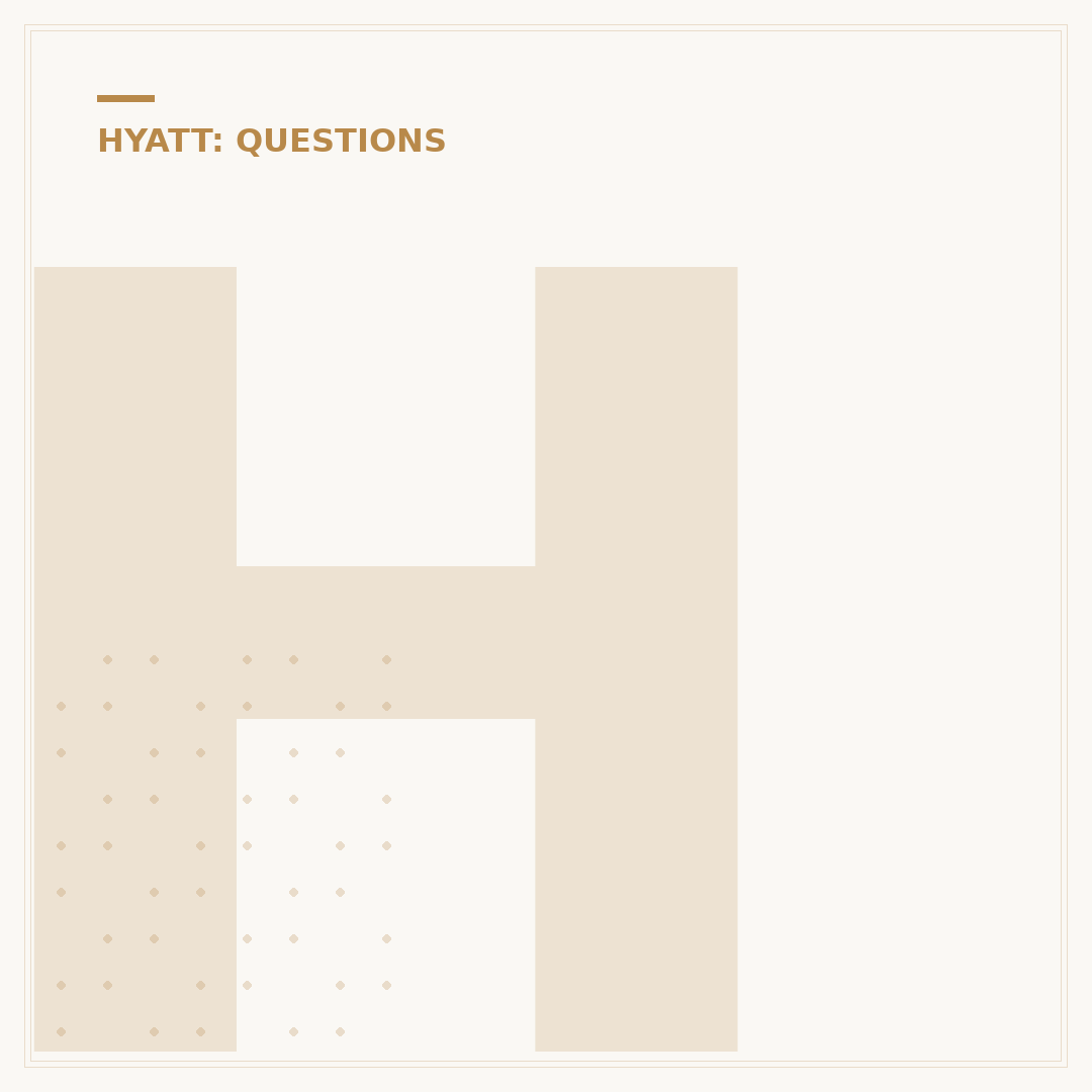 Hyatt Hotel Categories 1-4: Understanding Your Points Value