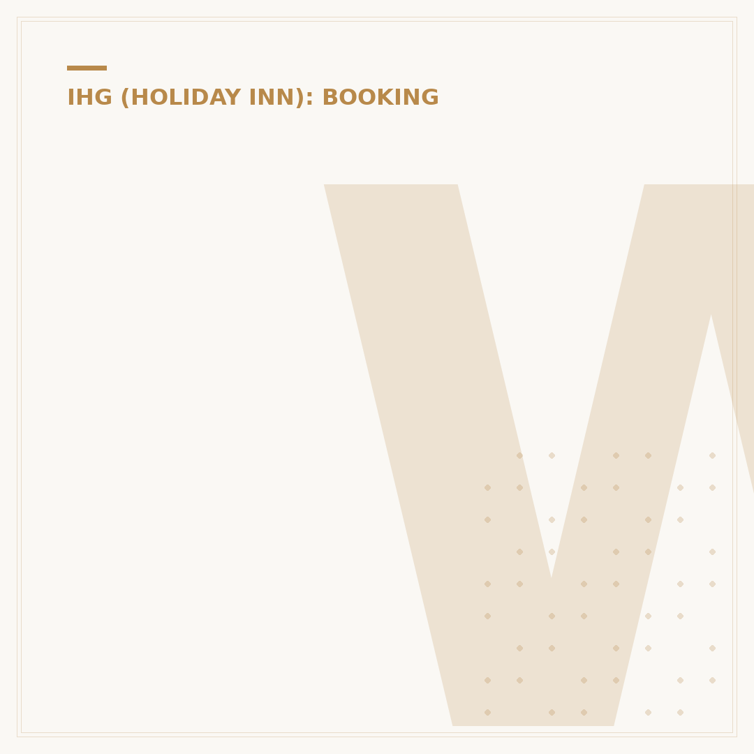 What Hotel Group is InterContinental Part Of?