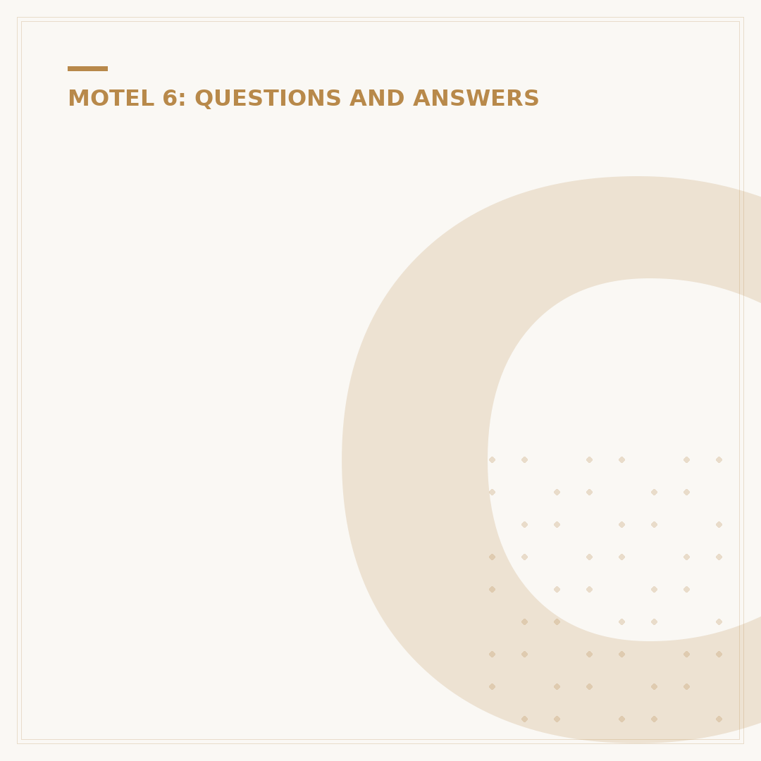 Can You Get Mail at Motel 6? What to Know