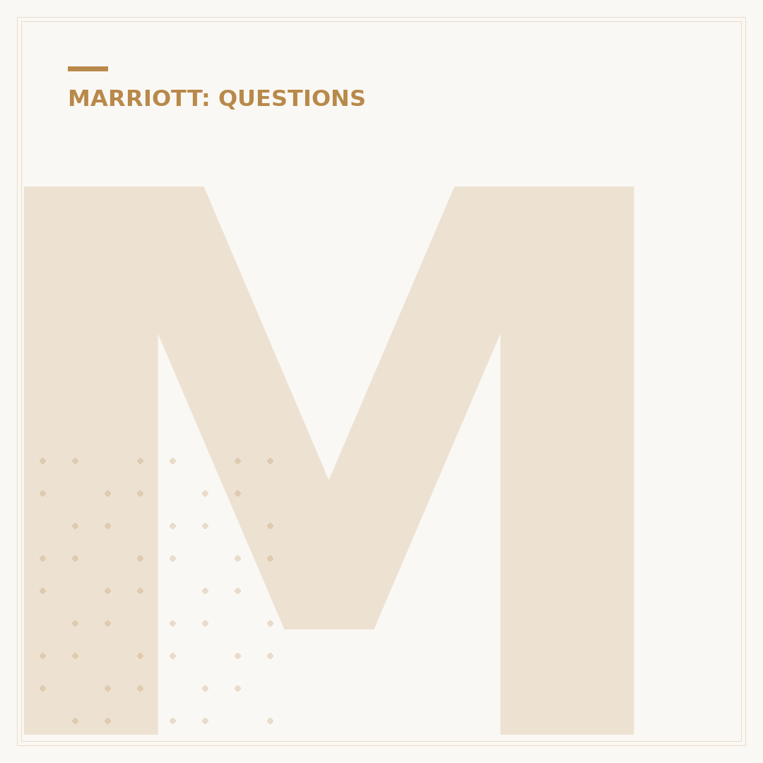 Marriott Hotel Mattresses: What Type Is Used?
