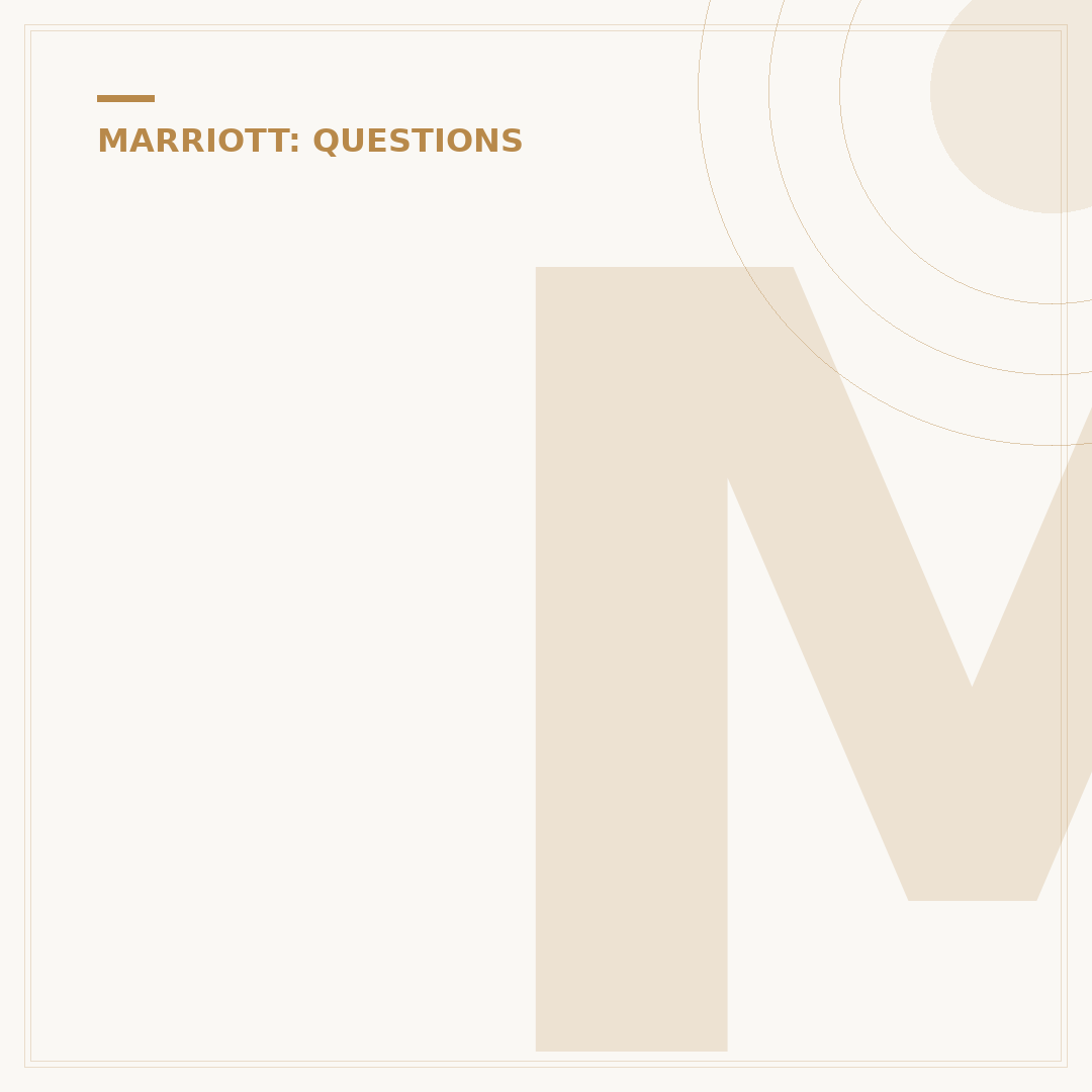 Marriott Hotel Brands: Understanding Their Ranking and Tiers