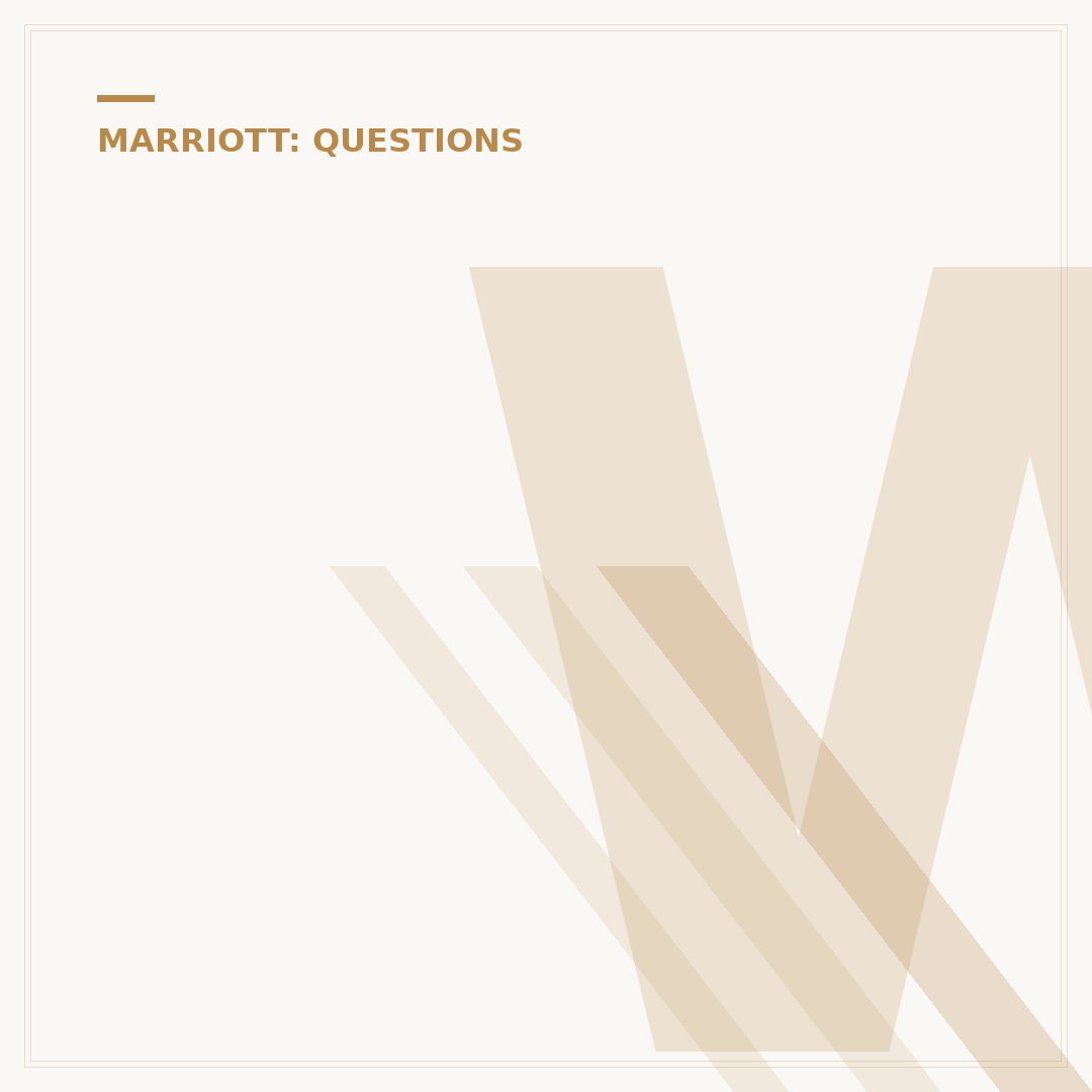 What Scent Does Marriott Use in Their Hotels?