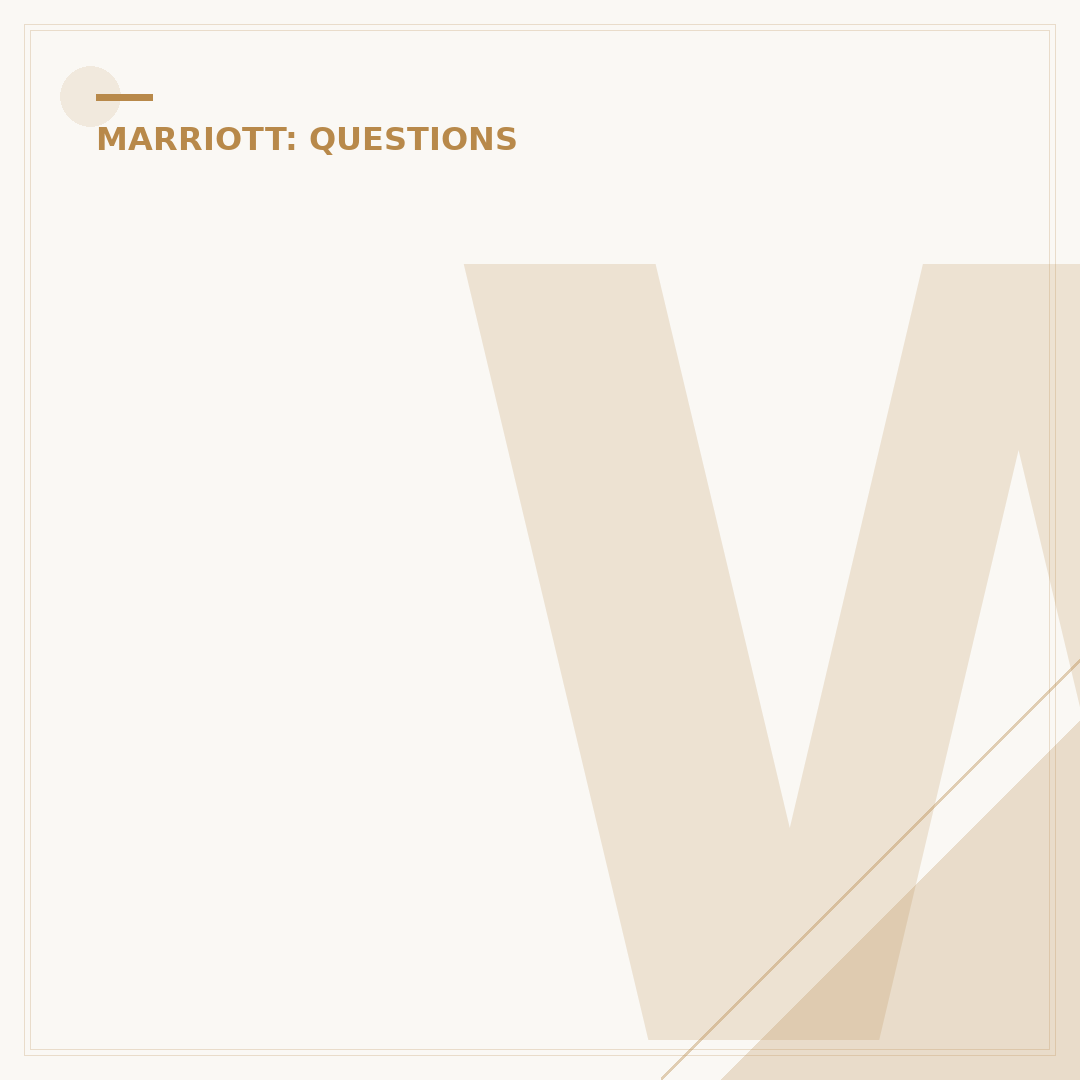 What Is the Smell in Marriott Hotels?