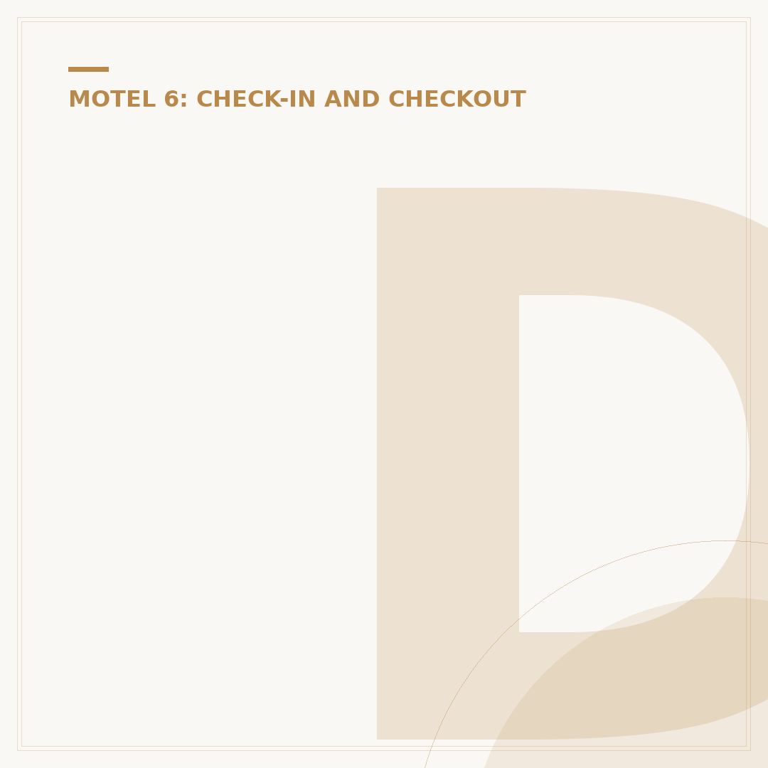 Does Motel 6 Allow Early Check-In?
