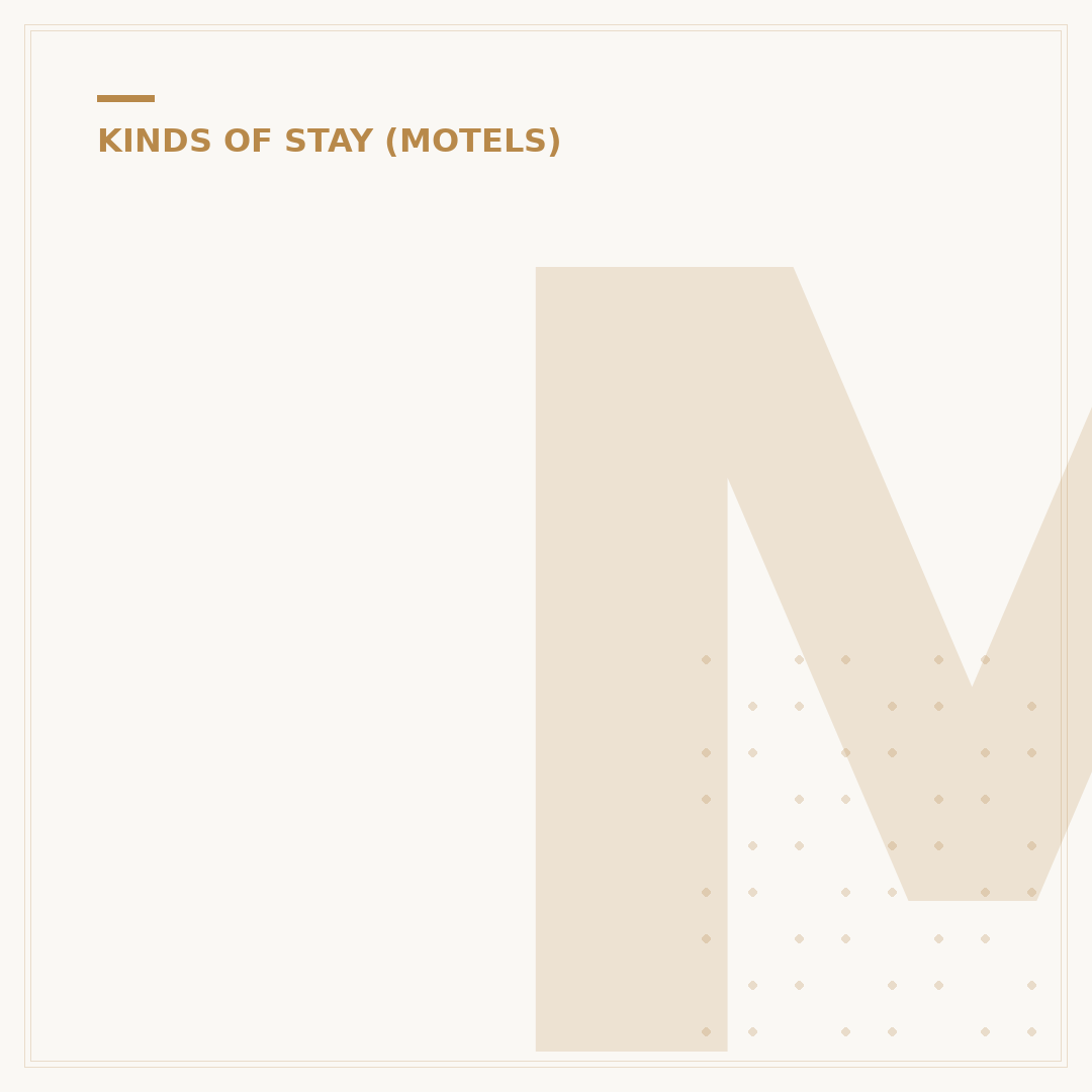 Motel is a Combination of What Words? The Origin Story
