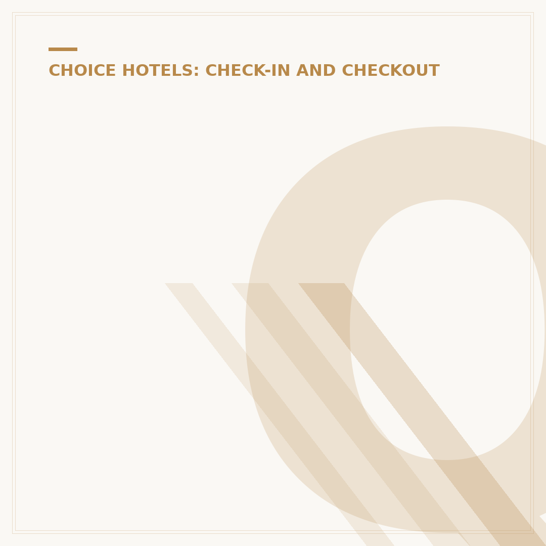 Quality Inn Checkout Time: When Do You Need to Leave?