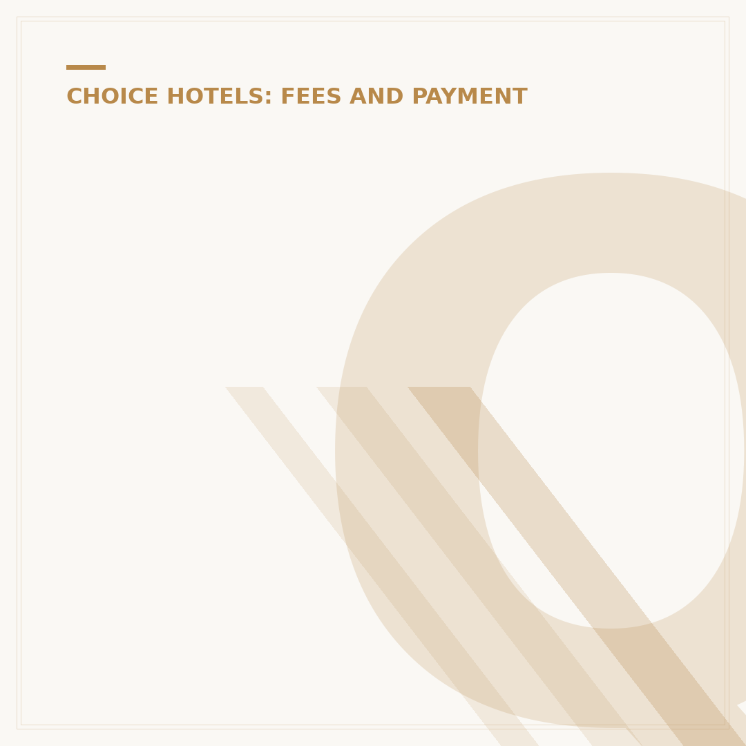 Quality Inn Deposit Amounts: What to Expect