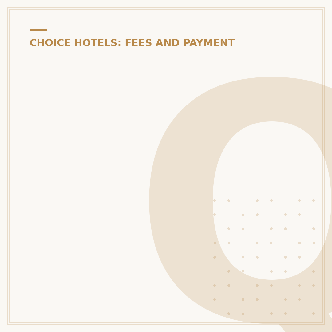 Quality Inn Deposit Policy: What To Expect