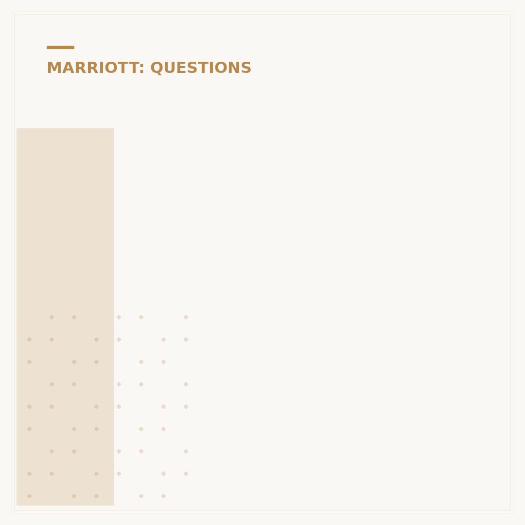 Is the Renaissance Hotel a Marriott Property?