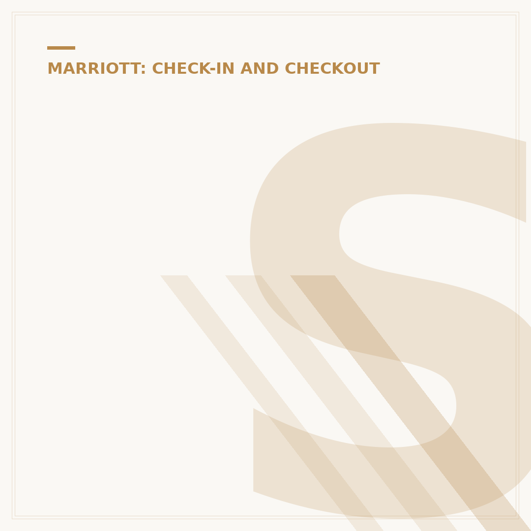 Sheraton Hotel Checkout Time: Your Departure Details