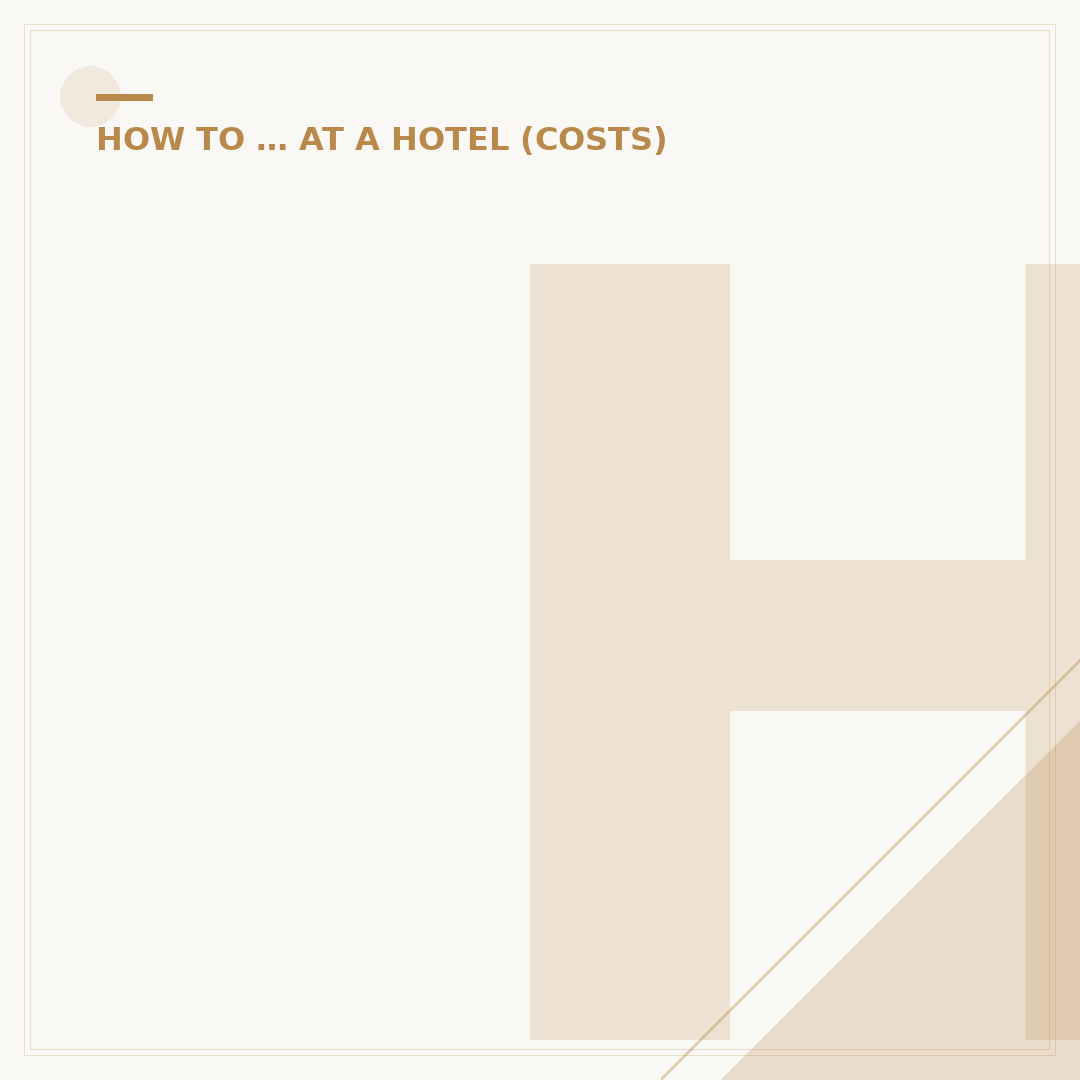 How to Stop a Hotel From Charging Your Card