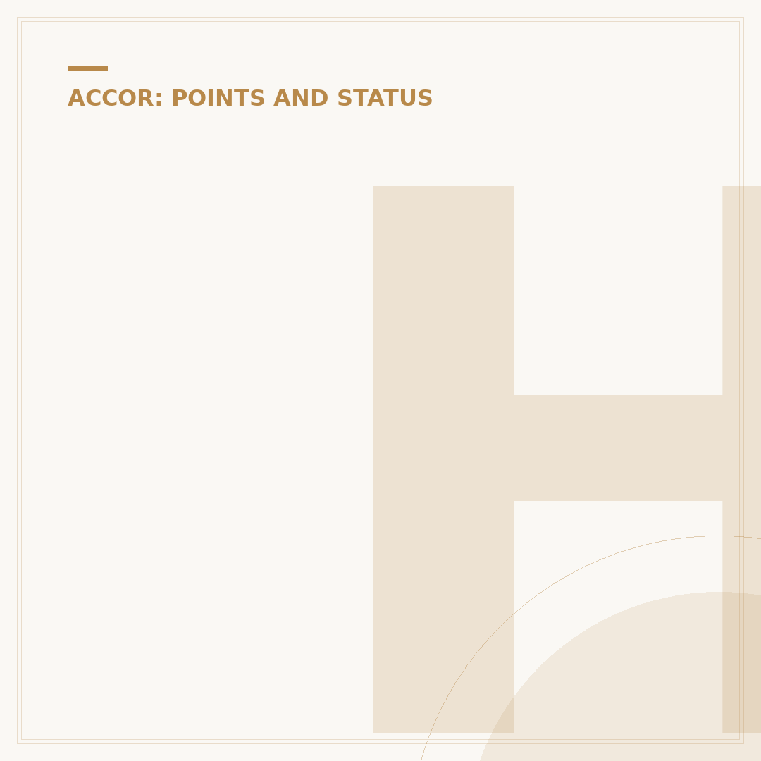 How to Use Accor Hotel Points for Stays