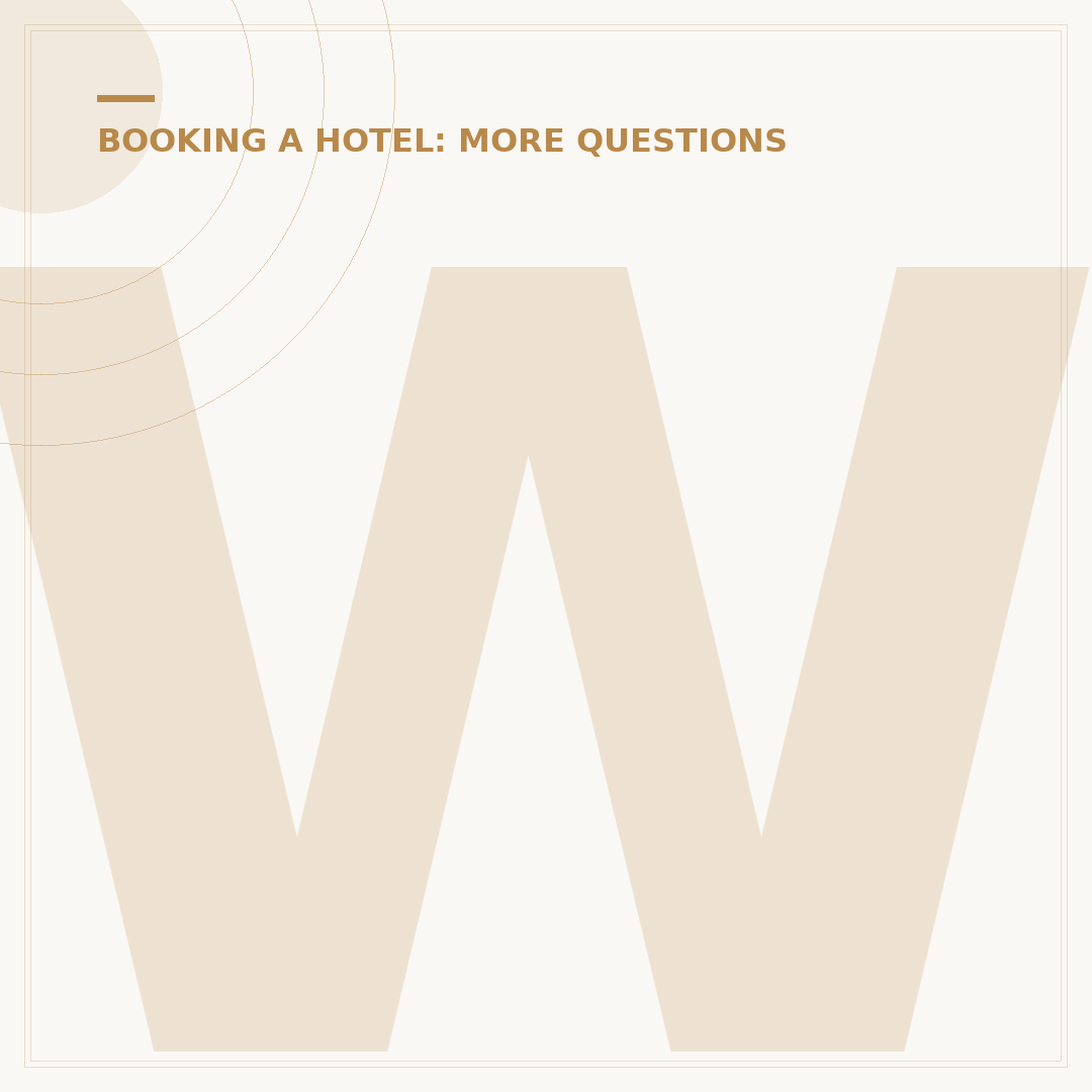 When Is the Right Time to Book a Hotel?