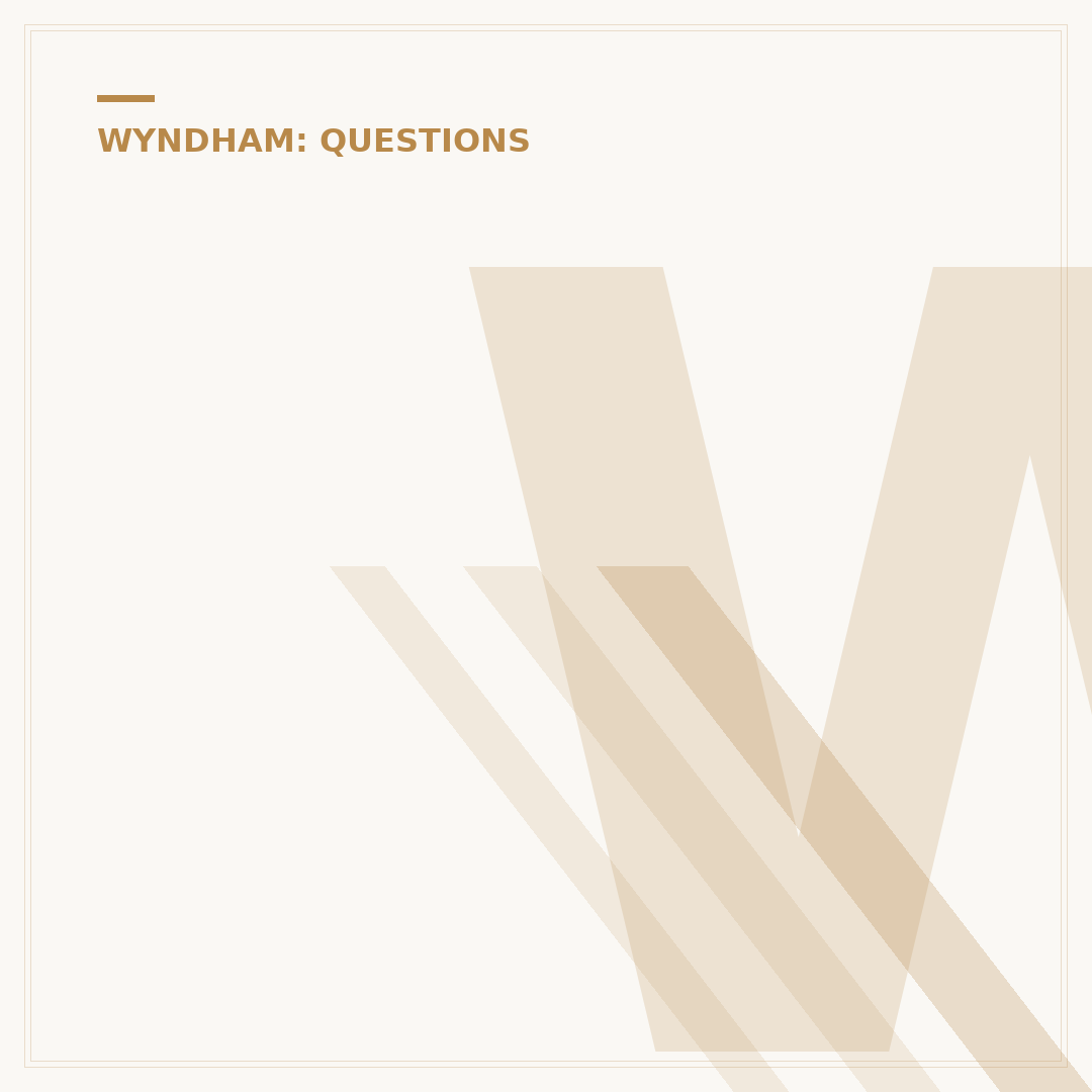 Who Bought Wyndham Hotels? Ownership & Brand History