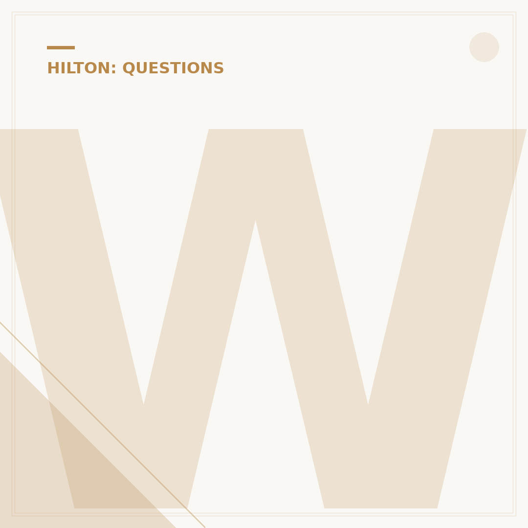 Who Started Hilton Hotels?