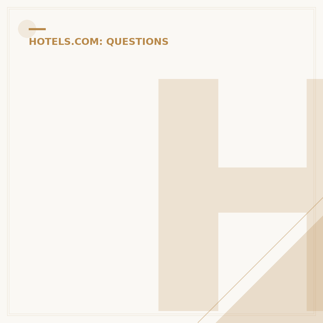 How to Write a Review on Hotels.com: Avoid Common Pitfalls