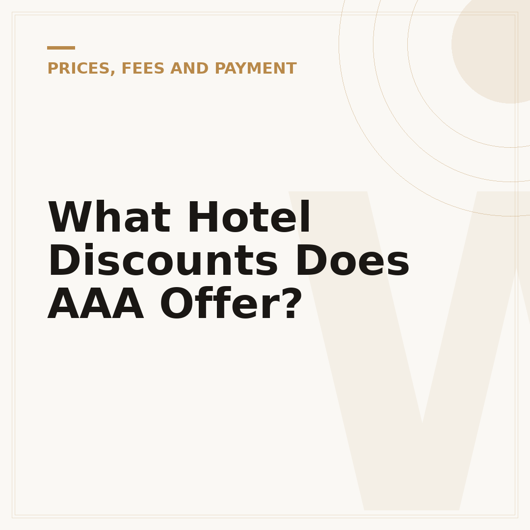 What Hotel Discounts Does AAA Offer?