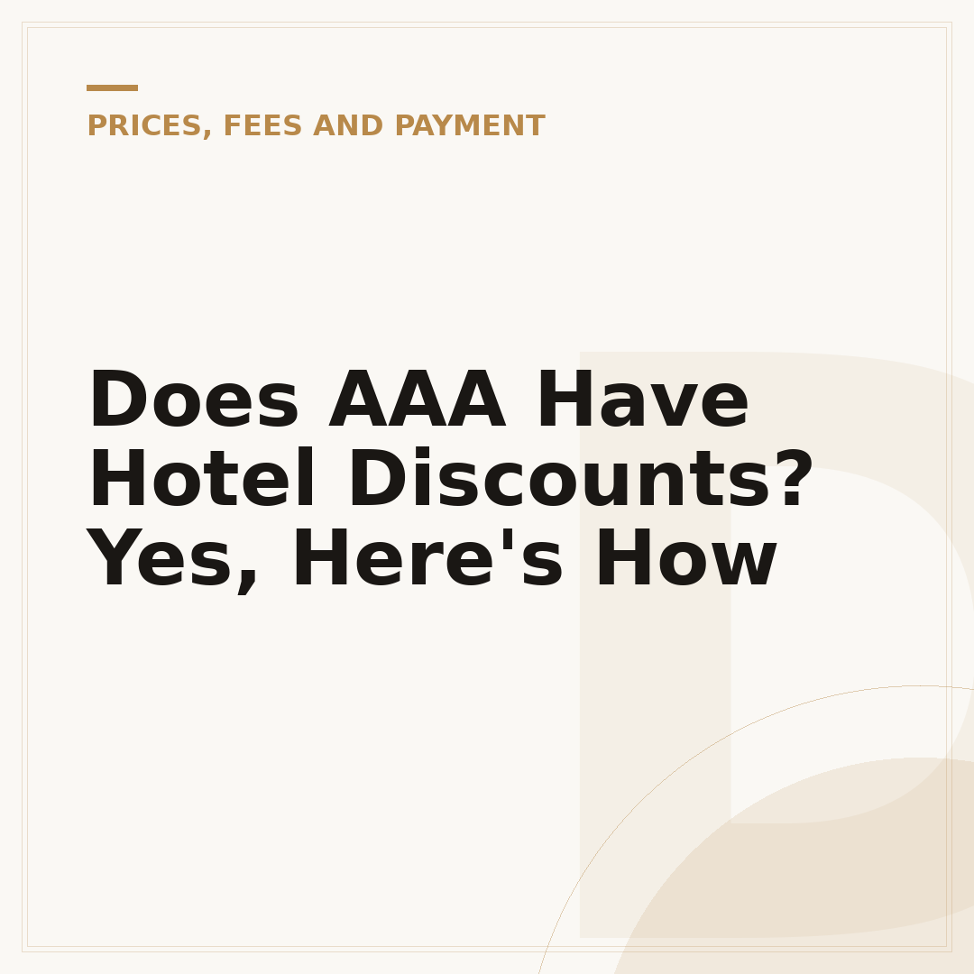 Does AAA Have Hotel Discounts? Yes, Here's How