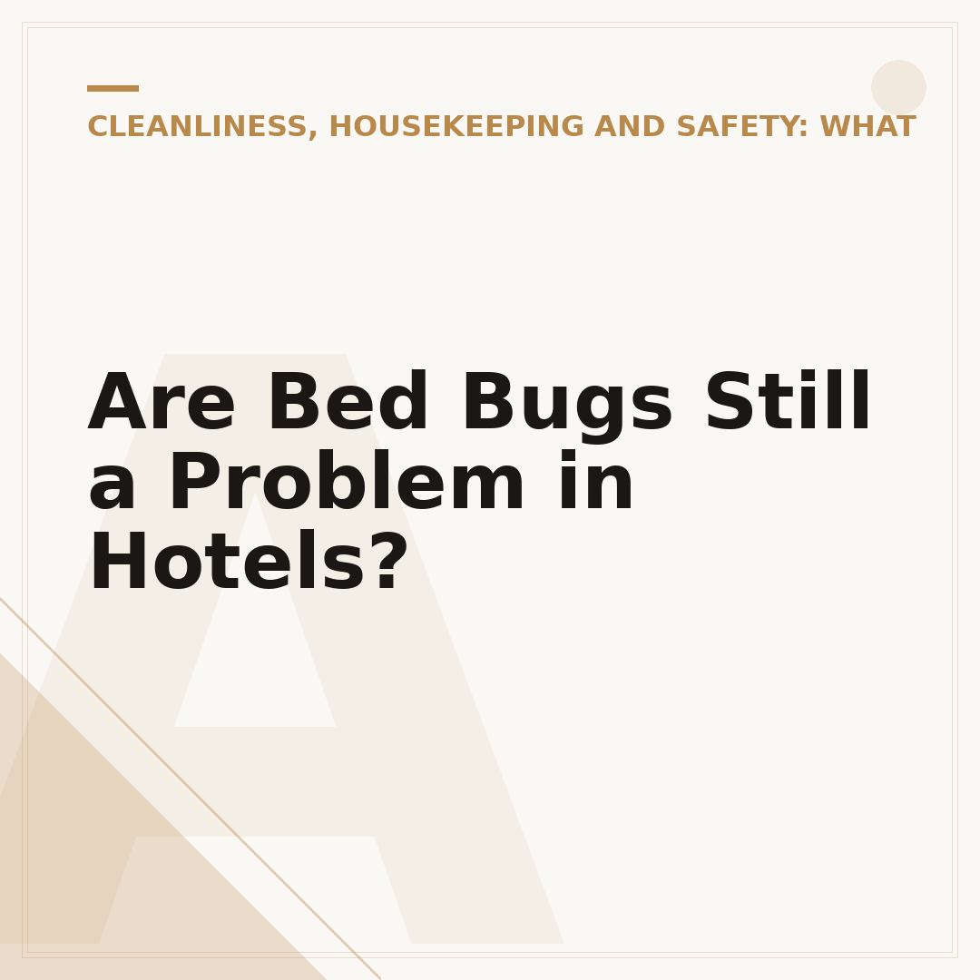 Are Bed Bugs Still a Problem in Hotels?