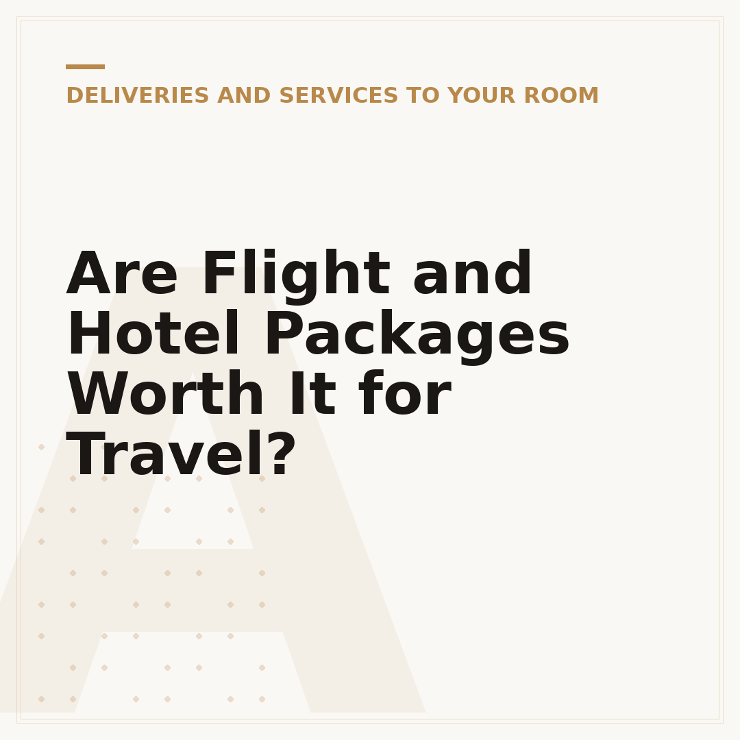 Are Flight and Hotel Packages Worth It for Travel?