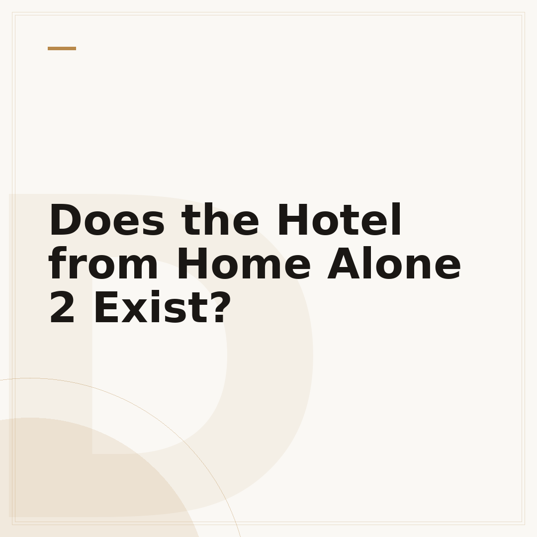 Does the Hotel from Home Alone 2 Exist?