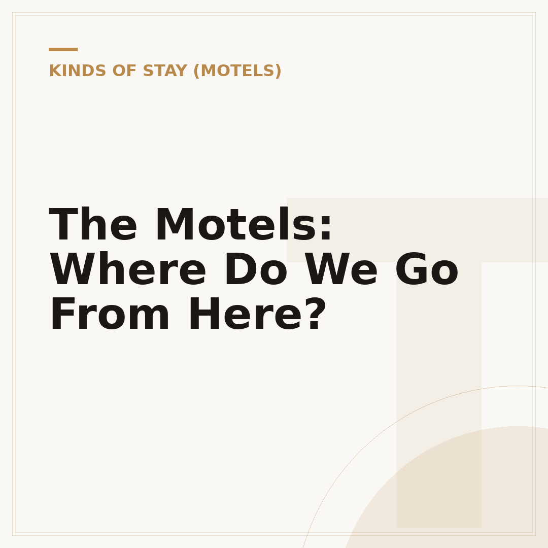 The Motels: Where Do We Go From Here?