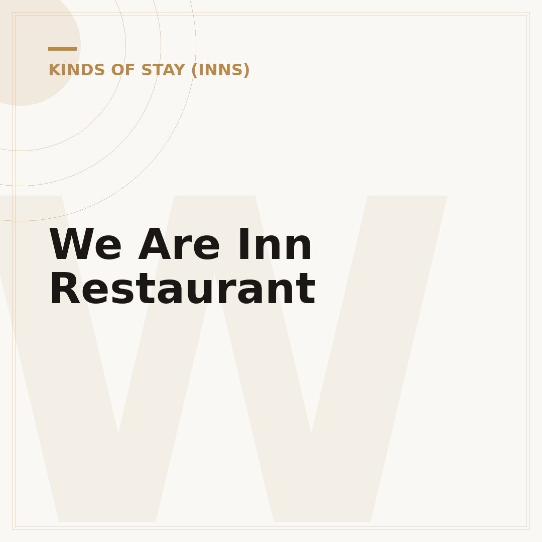 We Are Inn Restaurant