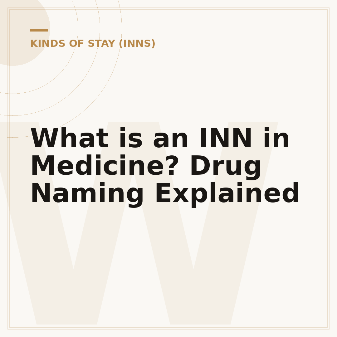 What is an INN in Medicine? Drug Naming Explained